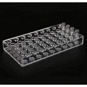 Giá Đỡ Ống Nghiệm Trong Suốt Hình Chữ Nhật Giá Trưng Bày Ống Nghiệm Bằng Nhựa Giá Đỡ Ống Nghiệm Trong Suốt - Product Image 2