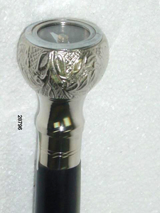 Canne de marche pliable en bois de style vintage fait à la main avec poignée derby en laiton/canne de marche en bois avec poignée derby en laiton design - Product Image 2