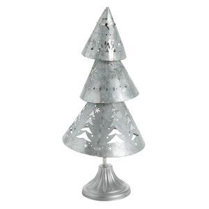 Découpe métallique Vintage en étain, arbre de noël - Product Image 1