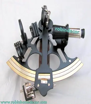 Latón náutico único sextante Vintage trabajo coleccionable Astrolabe regalo hecho a mano