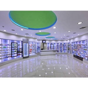 ร้านค้าปลีกร้านขายยาออกแบบตกแต่งภายในตู้โชว์เครื่องสำอางร้านขายยาเฟอร์นิเจอร์เคาน์เตอร์เฟอร์นิเจอร์ร้านแพทย์เฟอร์นิเจอร์ - Product Image 5