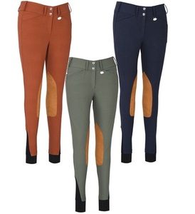 Shemax Custom 2024 คุณภาพสูงขายส่งออกแบบใหม่ผู้ผลิตเสื้อผ้าขี่ม้าสูงสุภาพสตรีแสดงเวลาเข่าแพทช์กางเกง - Product Image 5