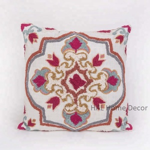 ปลอกหมอนอิงตกแต่งคริสมาสต์ปลอกหมอนอิงลายปักด้านหลังโซฟาปลอกหมอนอิงอินเดีย - Product Image 4