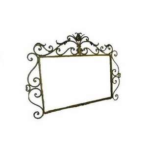 Miroir mural décoratif en fer forgé - Product Image 6