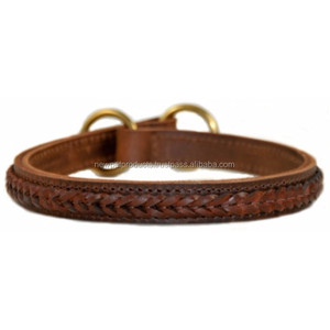 Collar de perro pesado de lujo-Ecológico Cierre de hebilla de cuero sostenible Diseño de encaje de cristal transparente para uso en exteriores Pago T/T - Product Image 5