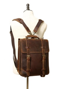 Indian Leather Bag Exporters Unisex Vintage Plain Men <b>Women</b> Genuine Leather <b>Backpack</b> Outdoor <b>Laptop</b> Fashion School Bookbag - Product Image 4