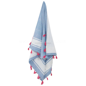 Wholesale Cotton Turkish Pestemal Fouta <b>Towel</b> Terry Golf Tunisian <b>Towels</b> Handmade <b>Extra</b> <b>Large</b> Beach <b>Towels</b> - Product Image 4