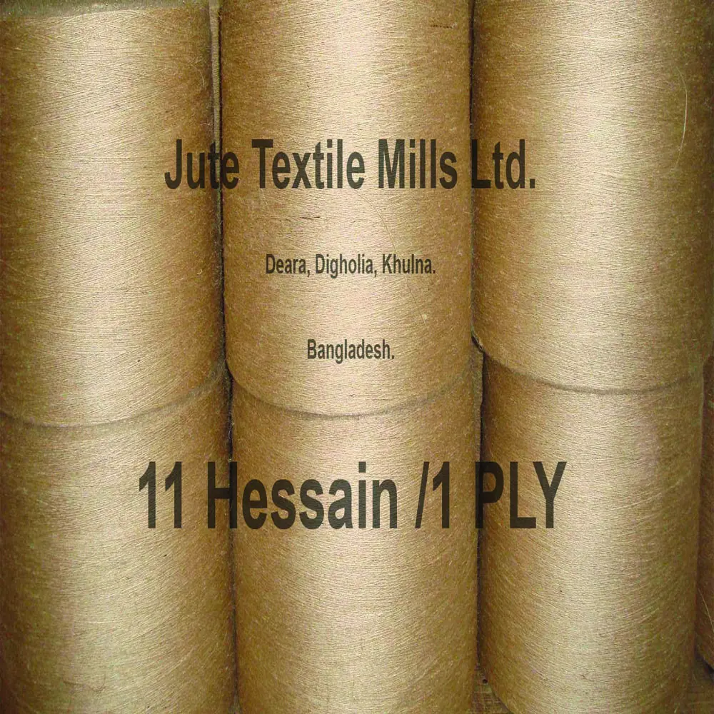 High Quality of Jute yarn 11LBS/1PLY Hessain Jute Rope Jute Yarn OEM Anti Wooden Packing CRM Pattern Paper Card Truss Sewing Pla