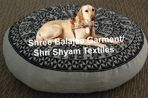 รอบเตียงสัตว์เลี้ยงที่มีเบาะถอดนุ่ม Pet Dog Cat ลูกสุนัขรอบเบาะปักสุนัข - Product Image 2