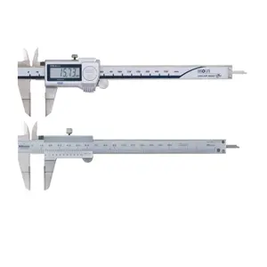 Long life Mitutoyo blade type caliper 573-634-20/536-134, carbide tipped, step measurement