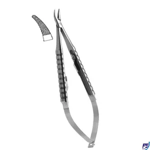 Stoma Rechte Barraquer Micro Naald Houder, Tungsten Carbide, 15Cm, 1.2Mm Voor 5/0-6/0 Threads.