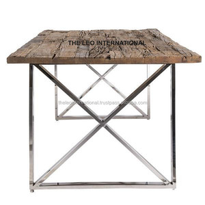 Mesa de madera rústica - Product Image 3