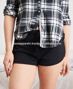 กางเกงขาสั้นผ้าคอตตอนเอวต่ำสำหรับผู้หญิงมาใหม่สำหรับใส่ไปยิมกางเกงขาสั้นผ้าเฟรนช์เทอร์รี่สำหรับใส่ในฤดูร้อน - Product Image 6