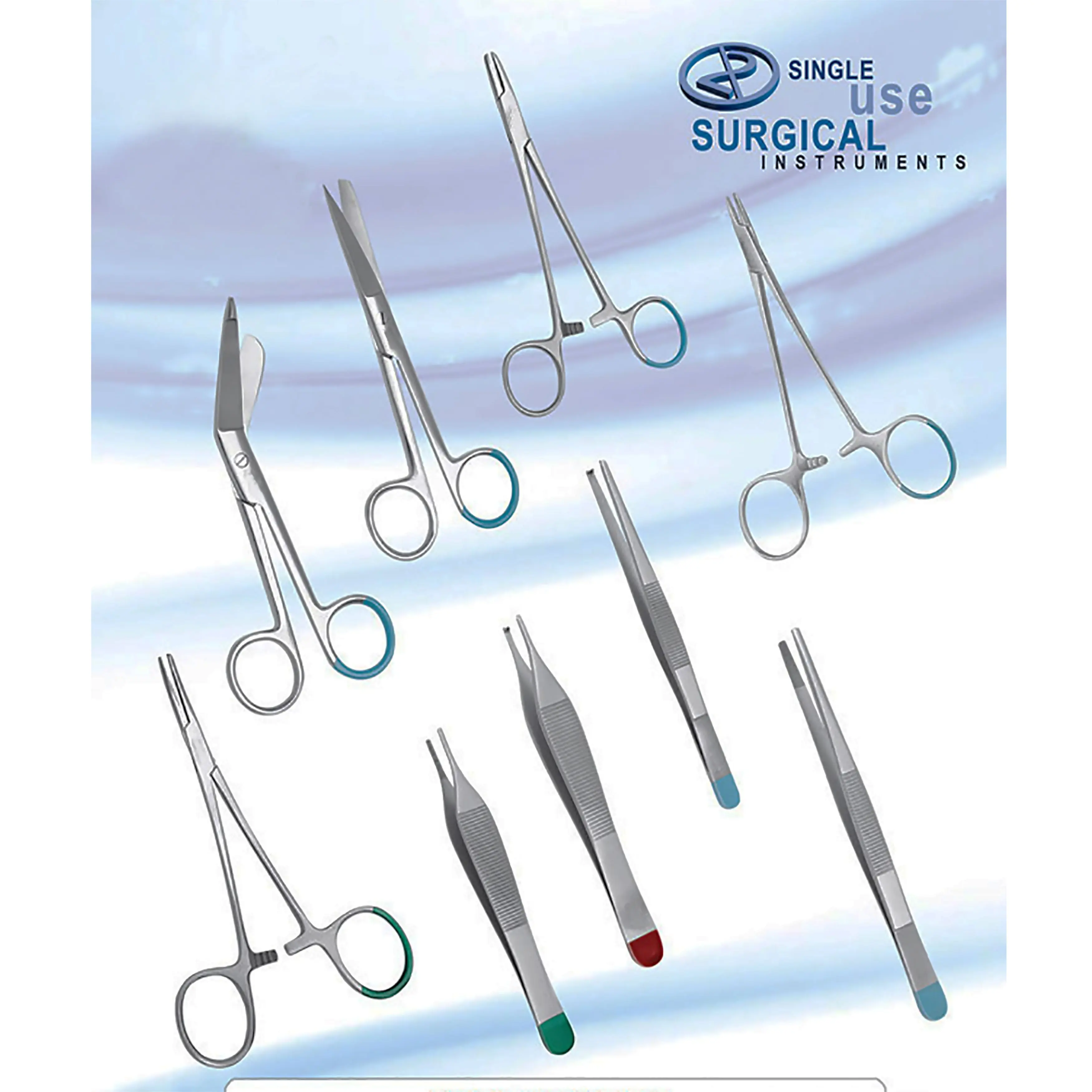 Disposable Single Use Surgical Instruments / Single use Forceps Tweezers