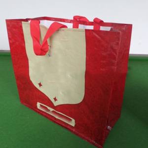 High Quality Eco-friendly PP Non Woven Shopping <b>Bag</b> with Customized Color & Size U <b>Piping</b> Construction - Product Image 1