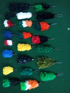 ขนนกมีหลายสีสำหรับหมวก - Product Image 5