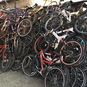 จักรยานญี่ปุ่นมือสองจักรยานพับได้ BMX 26นิ้วจักรยานเมืองโค้งส่งเร็ว40ฟุต - Product Image 5