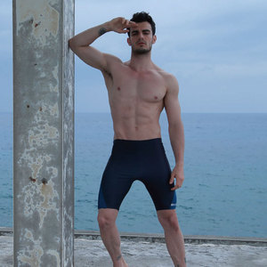 custom trunks swimsuits men leisure swimming sports jammers - Product Image 2
