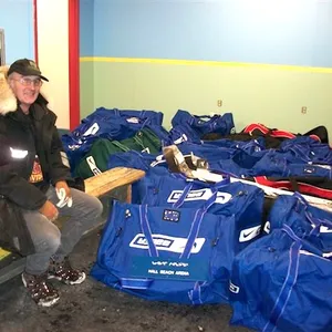 Bolsas para jugador de Hockey sobre hielo estilo europeo