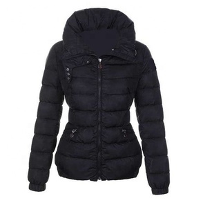 Shemax Ladies Windproof Collar Zip Black - Product Image 1