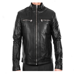 Streetwear léger veste en cuir PU hommes printemps respirant conception Easywear doux au toucher décontracté ville rue équipement d'équitation - Product Image 1
