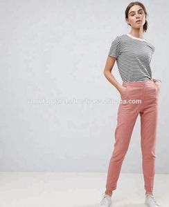 กางเกงคาร์โก้ผ้ายืดระบายอากาศได้ดีสำหรับผู้หญิงกางเกงเลกกิ้งลำลองเซ็กซี่สีดำมีกระเป๋าข้าง - Product Image 5