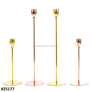 Bougeoir design de luxe à prix raisonnable Décoration d'hôtel Grand bougeoir en aluminium - Product Image 6