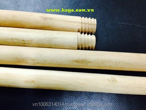 Mango de escoba de madera natural Kego Vietnam/cepillo/tubo de fregona ecológico y desechable - Product Image 4
