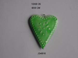 เครื่องประดับหัวใจและต้นคริสต์มาสทำด้วยมือทำจากเหล็กหลากสีใช้แขวนตกแต่งบอลทำในสไตล์คริสต์มาส - Product Image 5