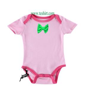 online Custom Printed OEM Baby Wear Customized Printing Romper manufacturer india tirupur organic bamboo cotton romper online - Product Image 5
