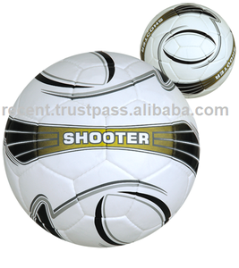 ลูกฟุตบอลขนาด2ลูกออกแบบได้เองใหม่ลูกฟุตบอลสีดำสีเหลืองสีเขียวสีฟ้าประกายเงาพีวีซีสีเทากระเป๋ารวม - Product Image 2