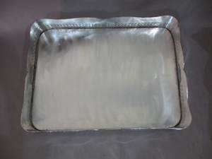 Bandeja rectangular de latón para servir, para decoración de boda/hogar, a la venta - Product Image 3