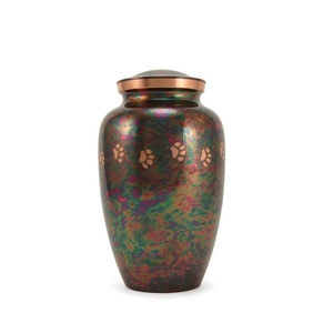 Urnes et souvenirs commémoratifs en laiton Odyssey Paw Pet pour chiens et chats Fabricant de cendres funéraires d'Inde - Product Image 2