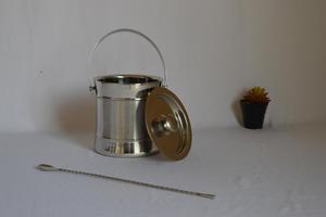 Stainless Steel Fancy Mirror Polish High Quality <b>Ice</b> <b>Bucket</b> Double Wall Insulated <b>Ice</b> <b>Bucket</b> <b>with</b> <b>Lid</b> Premium Quality <b>Ice</b> <b>Bucket</b> - Product Image 3