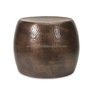 Taburete tambor dorado - Product Image 3