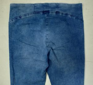 Pantalones de Jegging elásticos de algodón de mezclilla de alta calidad para mujer de marca genuina, pantalones vaqueros de maternidad para embarazo - Product Image 5