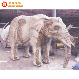 في الهواء الطلق مقاوم للماء بالحجم الطبيعي محاكاة الحيوان متحرك المشي الفيل زي للبيع - Product Image 1