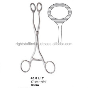 คีมปากจับลิ้นเครื่องมือผ่าตัดทำจากสเตนเลสคุณภาพดี - Product Image 1