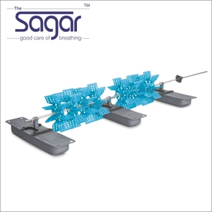 Aireador de máquina de acuicultura de 8 ruedas de brazo largo de motor diésel de alta capacidad de 7,5 HP para cultivo de camarones y peces - Product Image 1