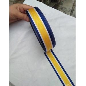 ริบบิ้นผ้าโมรีแบบกำหนดเองสำหรับเครื่องราชอิสริยาภรณ์เมสัน ผลิตจากโพลีเอสเตอร์ 100% เป็นมิตรกับสิ่งแวดล้อม สีดำเขียว |   ขายส่งขนาดตามสั่ง - Product Image 3