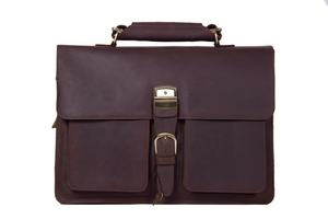 Handmade Full Grain <b>Leather</b> <b>Briefcase</b> Laptop Bag Stylish Top Grain <b>Leather</b> Good Quality Bag - Product Image 5