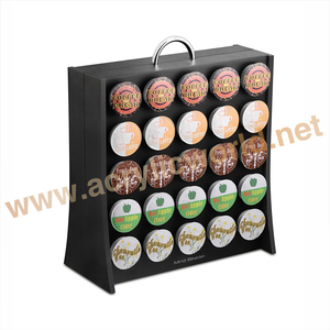 Support pour distributeurs de porte-tasses en acrylique, étagère à caddie, et organiseur de comptoir - Product Image 6