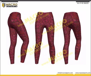 กางเกงโยคะพิมพ์ลายสำหรับผู้หญิงเสื้อผ้าฟิตเนสผ้ายืดใส่สบาย - Product Image 4