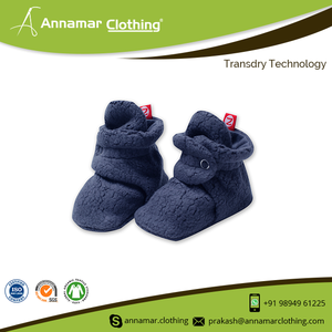 Nuevo diseño personalizado, venta al por mayor, zapatos de algodón orgánico, Boties para bebés, zapatos para niños pequeños - Product Image 6