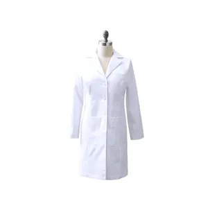 Vente chaude Uniformes D'hôpital D'infirmière Blanche Manteau à Prix Attractif - Product Image 1
