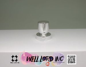 Pulverizador de Bomba de Presión de Aluminio y Plástico FEA15 con Acabado Plateado y Dorado para Tapas de Acrílico y Material de Vidrio, Botella de Spray de Lujo - Product Image 4