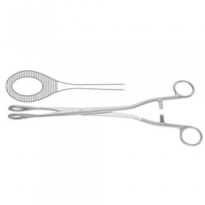 Noto Uterine Polypus Forceps Alta calidad 27cm Instrumentos de ginecología Calidad alemana Mahersi - Product Image 5