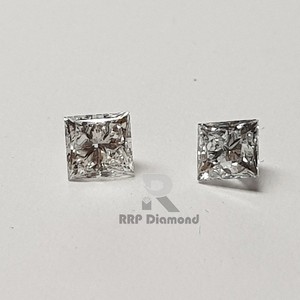 แล็บโตเพชรฉันความบริสุทธิ์สีขาวขัดแฟนซีเจ้าหญิงตัดเพชรสังเคราะห์ - Product Image 2