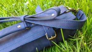 Rollo de cuchillo de cuero genuino, rollo de cuchillo de cuero Premium, cinco ranuras, MKL-721 - Product Image 5