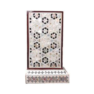 Boîte à bijoux élégante en mosaïque de nacre, coffre égyptien, tour J55 - Product Image 5